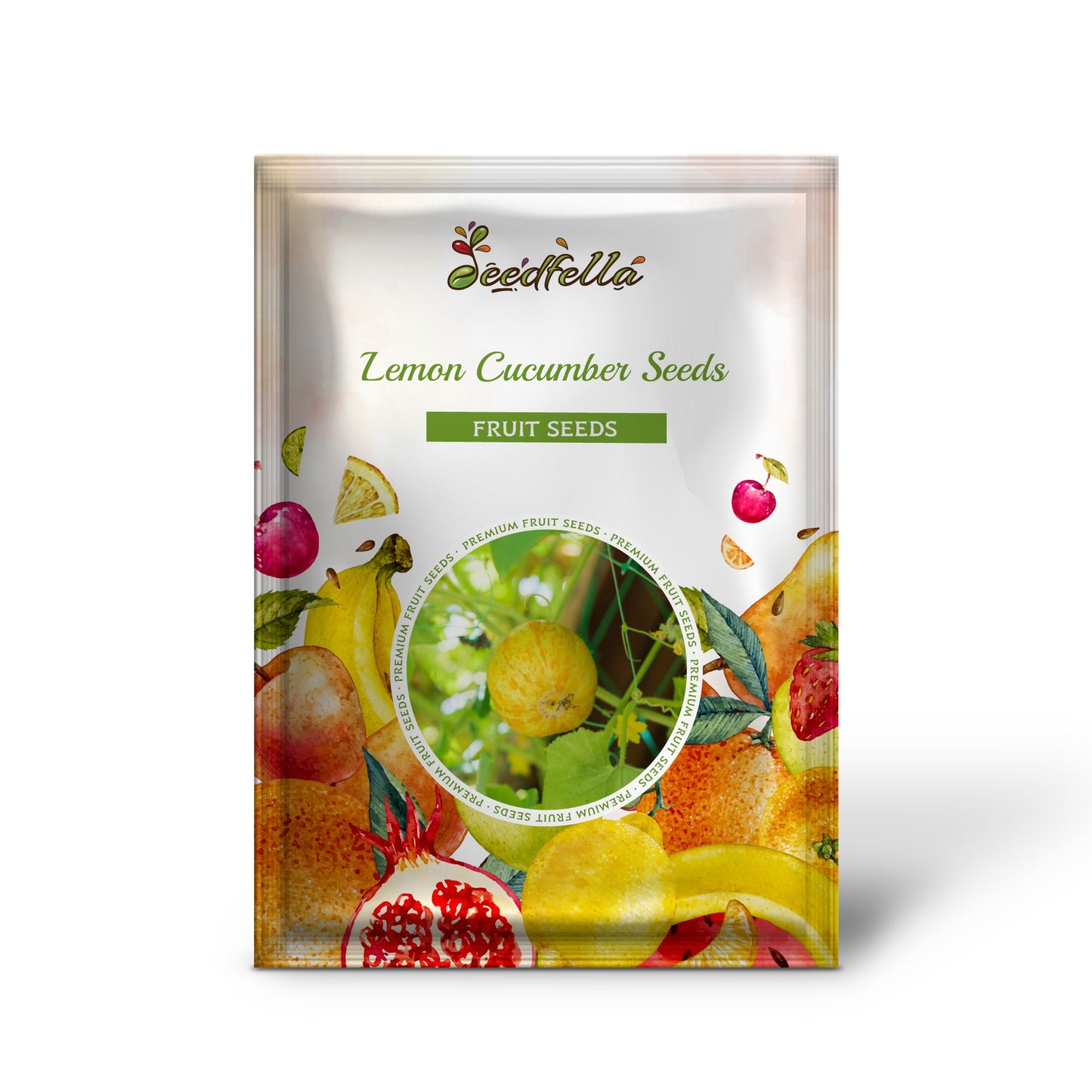 Lemon Cucumber Seeds – Cucumis Sativus Fruit Vegetable