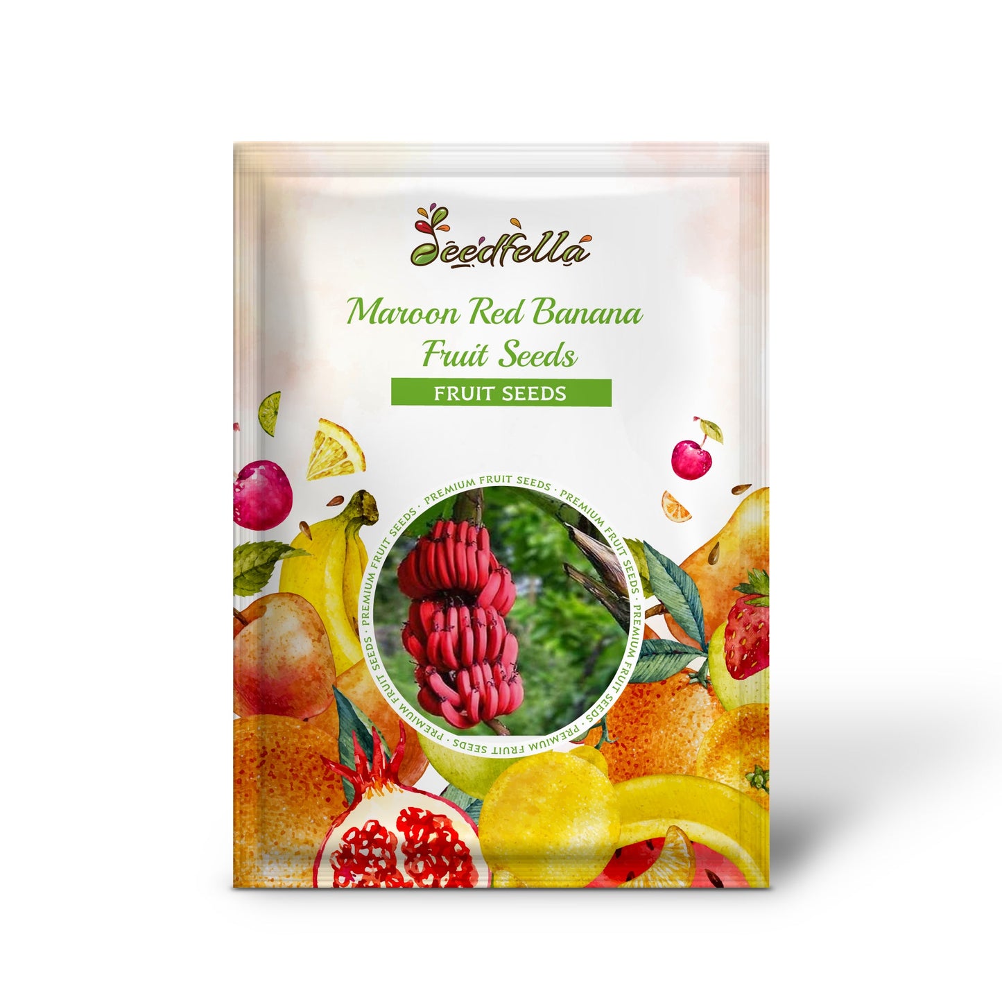 Maroon Red Banana Fruit Seeds for Planting