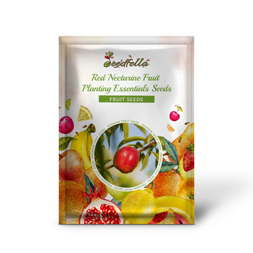 Red Nectarine Fruit Planting Essentials - Seeds for Delicious Homegrown Fruits and Abundant Harvest in Your Garden
