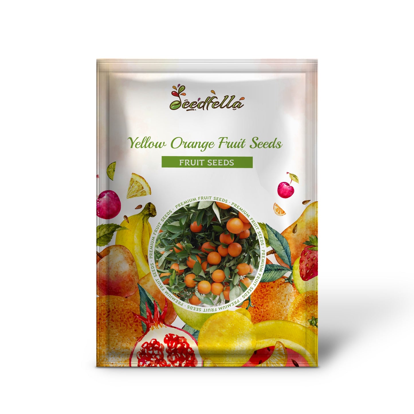 Yellow Orange Fruit Seeds Planting