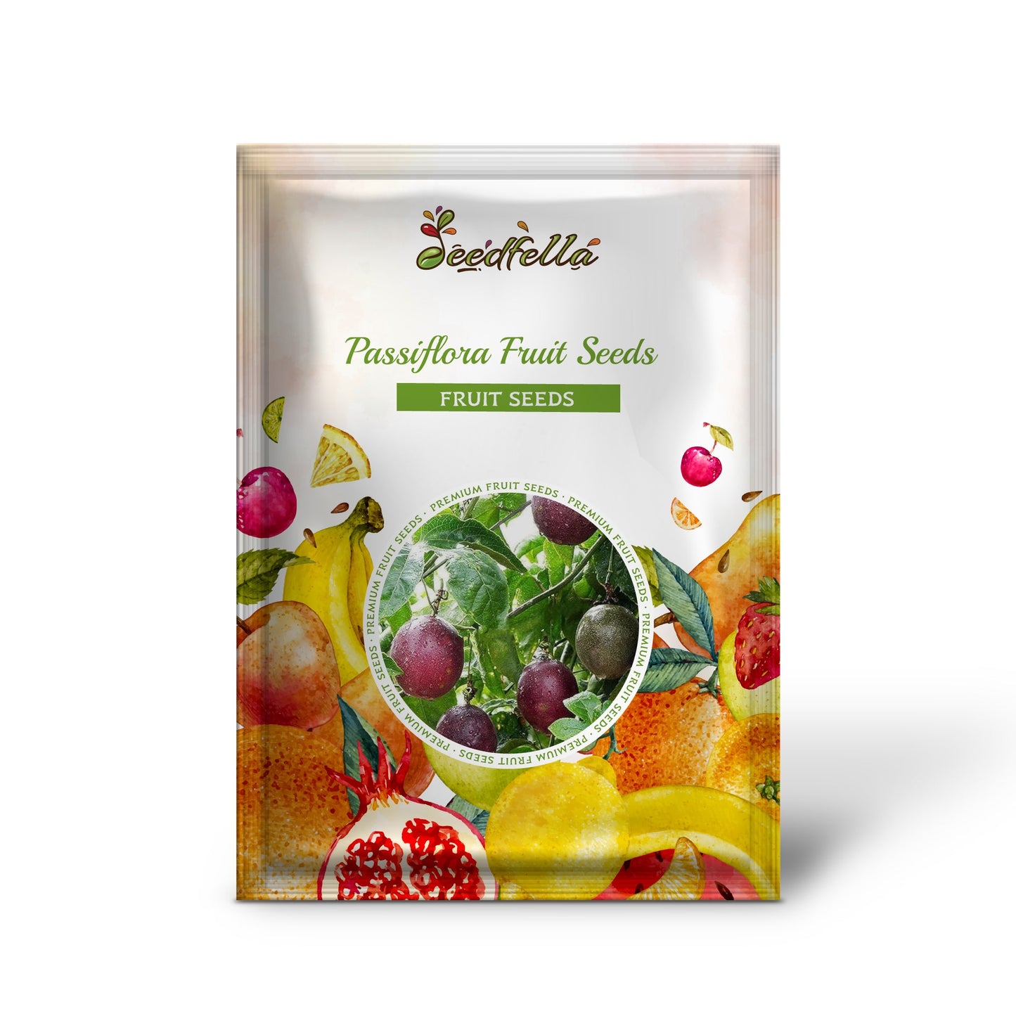 Passiflora Fruit Seeds for Planting Dark Red - Enjoy the Exotic Dark Red Passiflora Fruits
