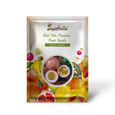 Red Mix Passion Fruit Seeds for Planting - Grow Exotic Flavors in Your Garden