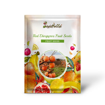 Red Diospyros Fruit Seeds for Planting - Grow Stunning Perennials