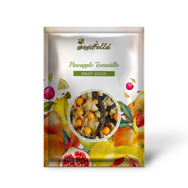 Pineapple Tomatillo (Physalis ixocarpa) Yellow Ground Cherry Fruit Vine Seeds