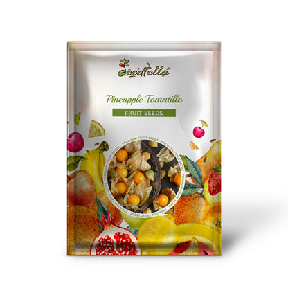 Pineapple Tomatillo (Physalis ixocarpa) Yellow Ground Cherry Fruit Vine Seeds