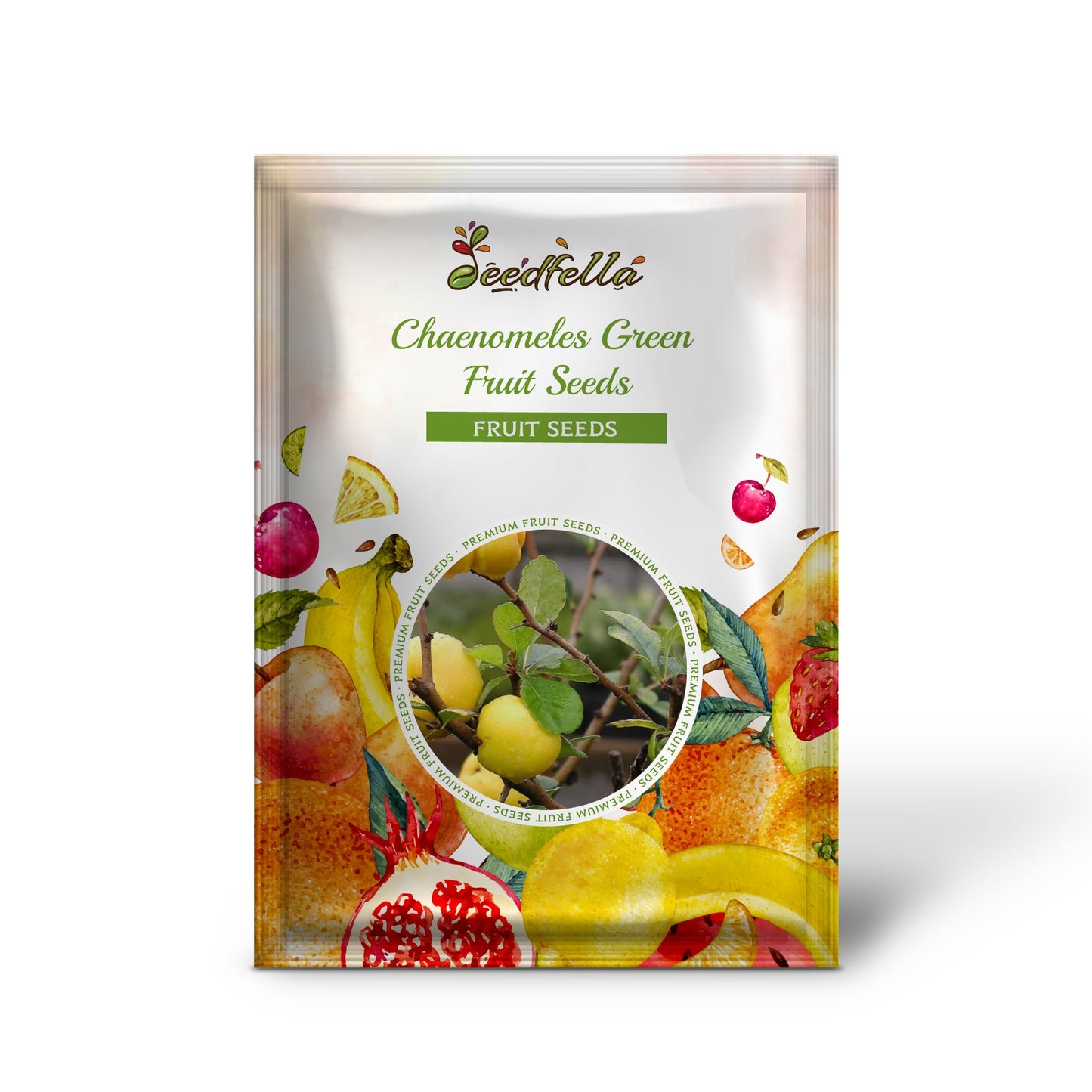 Premium Chaenomeles Green Fruit Seeds Kit for Easy Planting