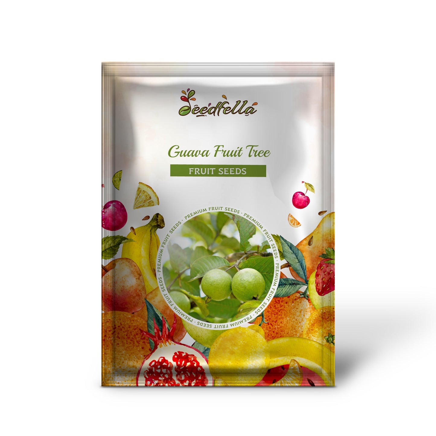 Guava Fruit Tree (Psidium guajava) Shrub Seeds – White Flowers & Edible Fruit