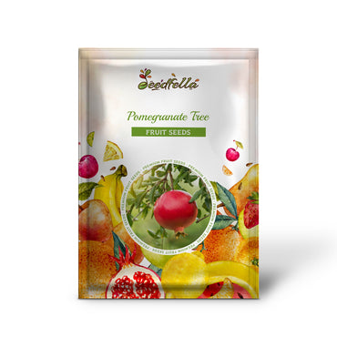 Pomegranate Tree (Punica granatum) Red Fruit Seeds – Sweet, Juicy, and Nutritious Fruit