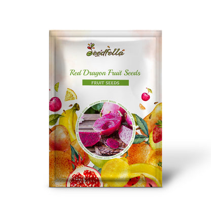 Red Dragon Fruit Seeds for Planting - Grow Tropical Dragon Fruit Plants in Your Garden
