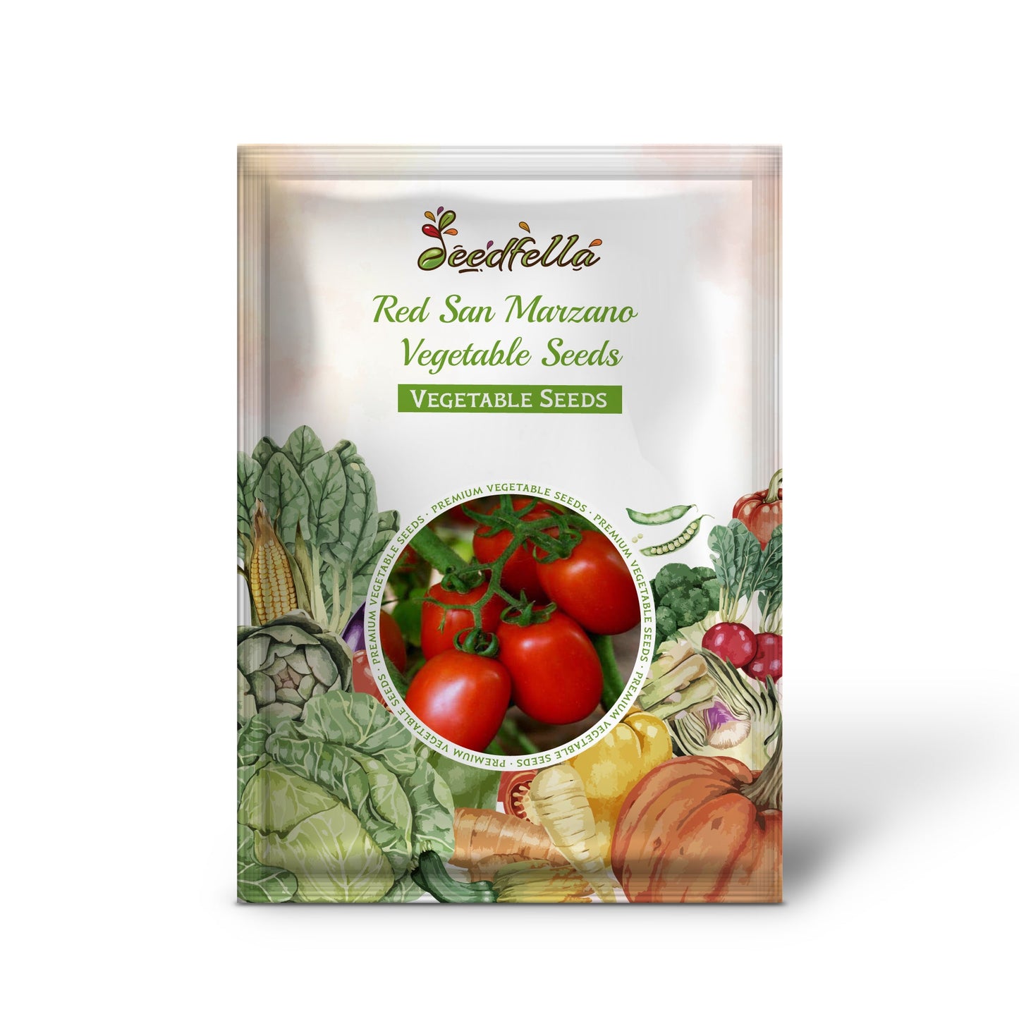 Red San Marzano Vegetable Seeds for Planting