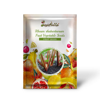 Glaskins Perpetual Rhubarb (Pieplant) Rheum rhabarbarum Fruit Vegetable Seeds