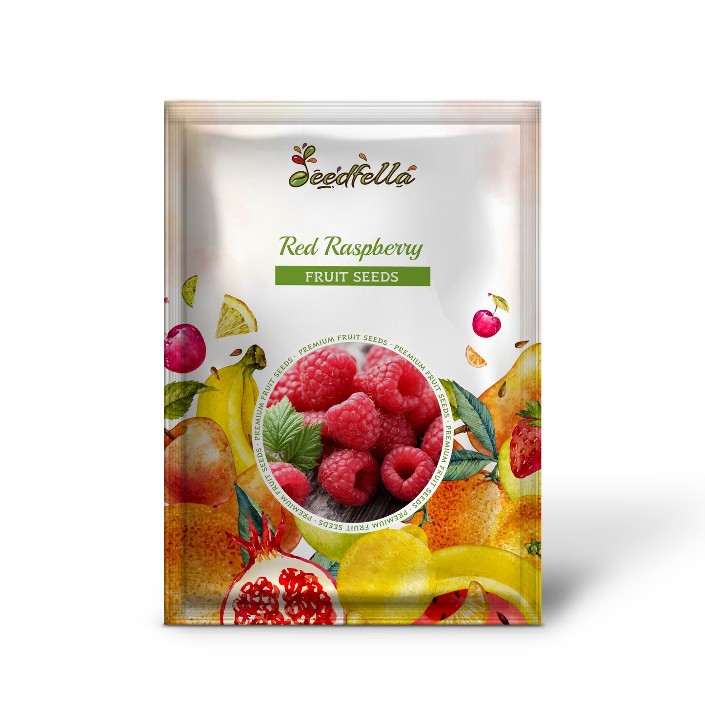 Red Raspberry (Rubus idaeus) Fruit Bush Vine Seeds