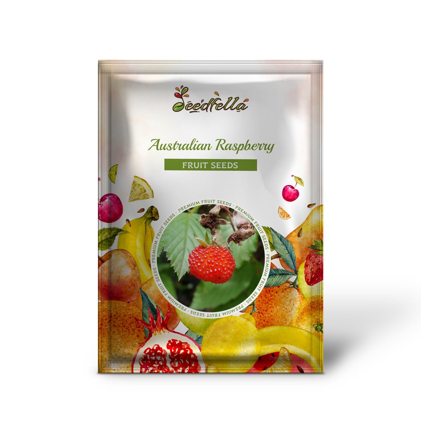 Australian Raspberry (Rubus Probus) - Queensland & Atherton Raspberry Red Berry Fruit Shrub Seeds