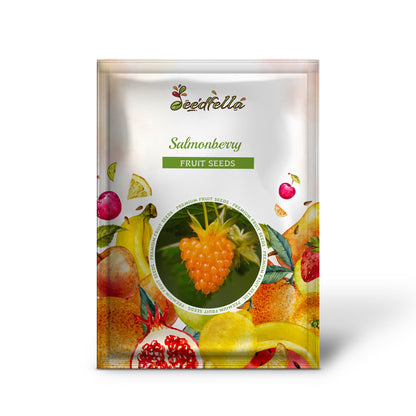 Salmonberry (Russian Raspberry) Rubus Spectabilis Fruit Seeds