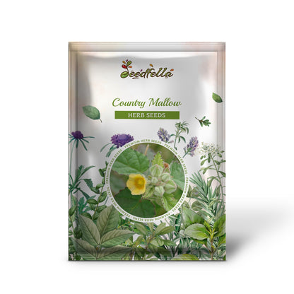 Country Mallow (Sida cordifolia) Bala / Flannel Weed Flower Seeds