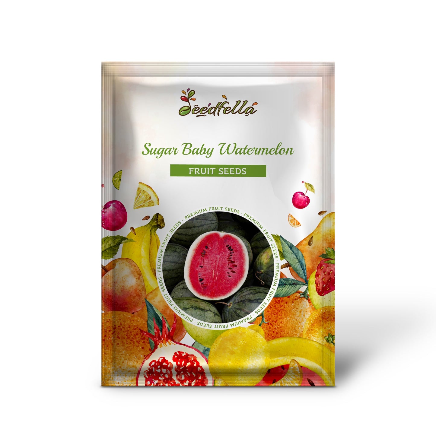 Sugar Baby Watermelon (Citrullus lanatus) Fruit Melon Seeds