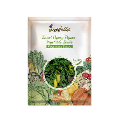 Sweet Gypsy Pepper Vegetable Seeds for Planting