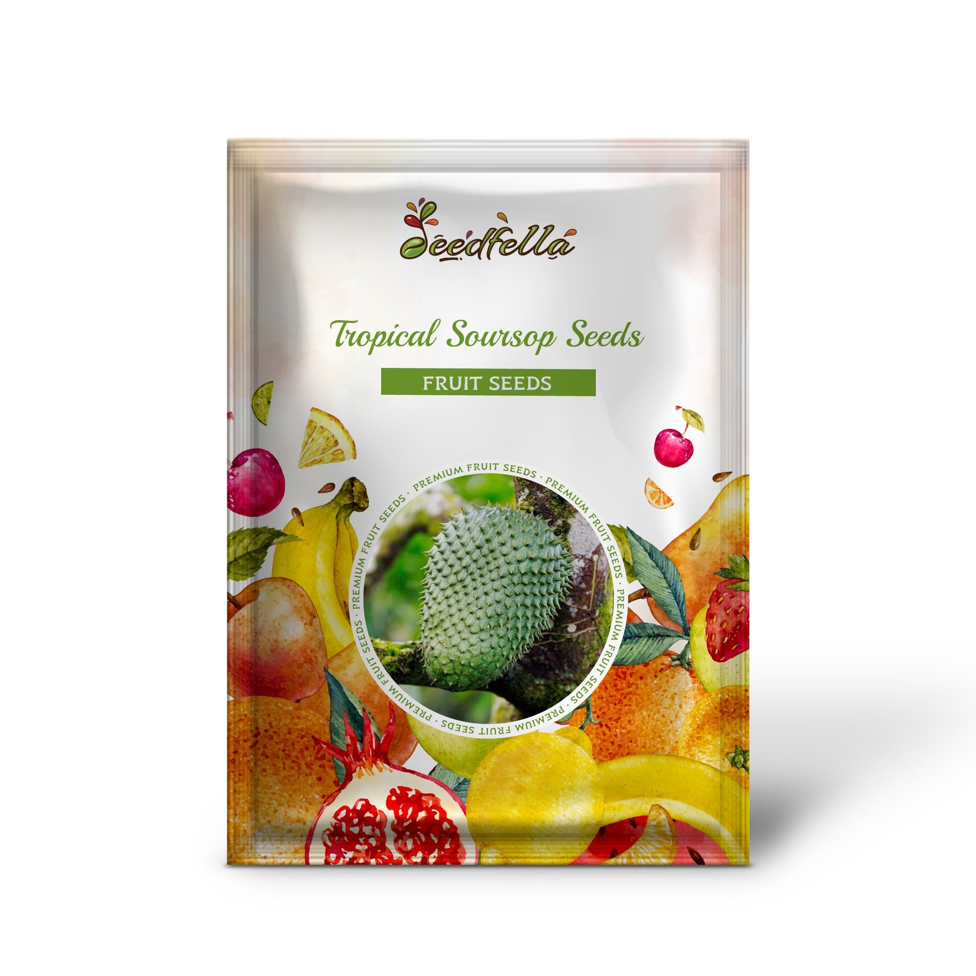 planting guyabano seeds Tropical Soursop Seeds For Planting Green & White Fruit Organic Garden Seeds – Pure Asia Seeds