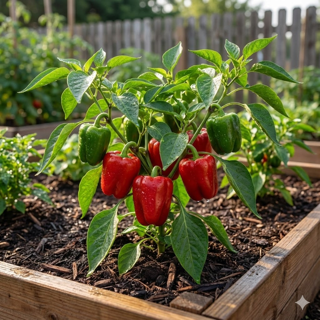 Pepper Capsicum annuum Vegetable Seeds for Planting in Vegetable Patch and Garden